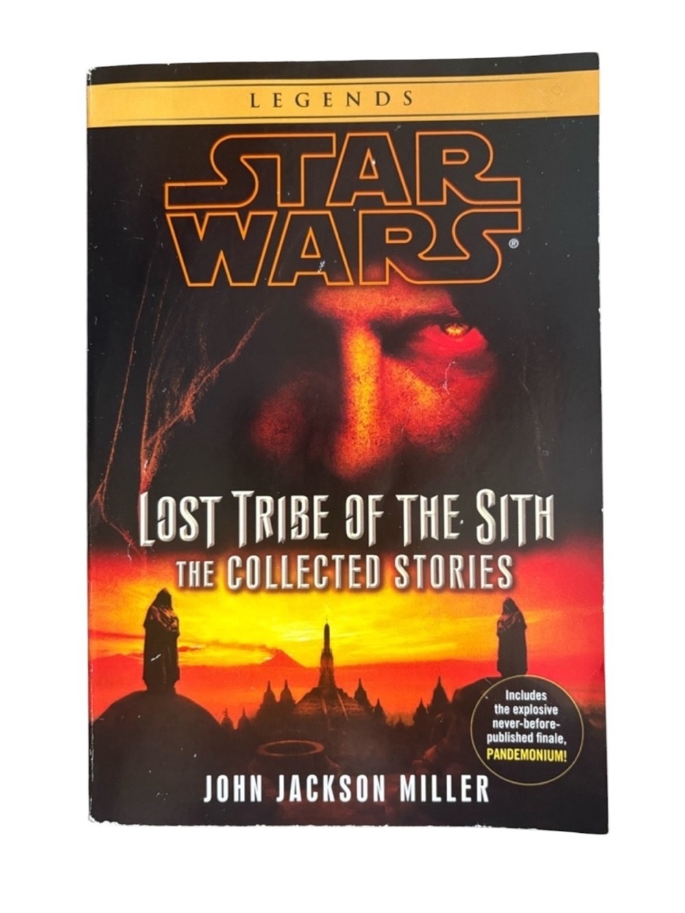 Star Wars Legends Lost Tribe of the Sith - John Jackson Miller (PB) novel